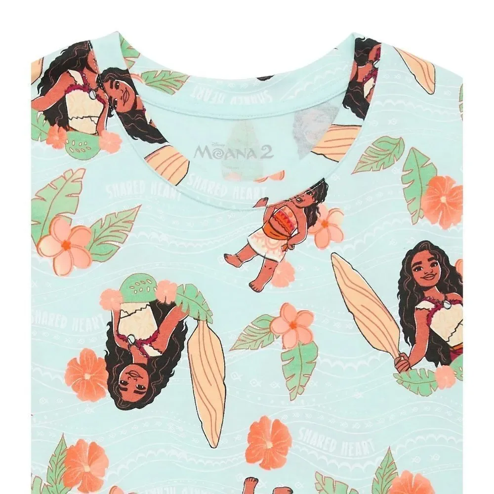 Girls Disney Moana 2 Casual Dress Size M